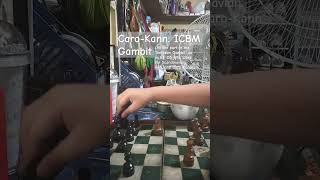 CaroKann Tennison ICBM Gambit chess magnuscarlsen [upl. by Auqinat111]