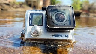 Found Lost GoPro Underwater in River Scuba Diving  DALLMYD [upl. by Targett]