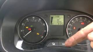 How to reset service interval reminder for skoda fabia 2014 [upl. by Emmaline653]