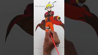 Naruto Sage mode drawing shorts [upl. by Bigler]