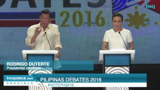 Poe Mindanao peace includes all Duterte Federalism is solution [upl. by Omiseno386]