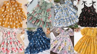 Trending girls frocks design👗2024 baby girl frocks design  stitching ideas [upl. by Meter]