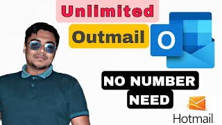 নাম্বার ছাড়া হাজার হাজার ইমেইল 🔥🔥Unlimited outlook hotmail email create 2023 [upl. by Delinda]