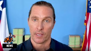 Matthew McConaughey Announces His Political Future [upl. by Lottie]