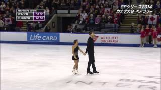 Meagan Duhamel Eric Radford 2014 Skate Canada LP [upl. by Frodeen]