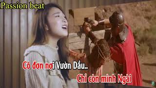 KARAOKE HOANG MANGTHÁNH CA  TONE NỮ KIM TUYẾN  TKPS  PASSION BEAT [upl. by Starla882]