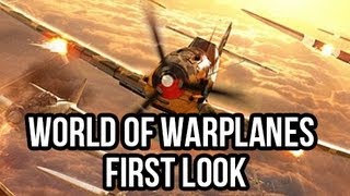 World of Warplanes Free MMO Shooter Watcha Playin Gameplay First Look [upl. by Aliek]