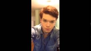 15 Cameron Monaghan  Periscope livestream April 9 2015 wEnglish Captions [upl. by Mace]