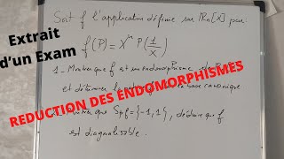 Réduction des endomorphismesExercice Corrigé 2 [upl. by Hamer971]