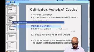 Constrained optimization 1 [upl. by Alilak]