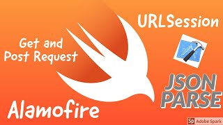 Alamofire Get and Post Request and URLSession Swift 5 [upl. by Nonac]