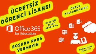 ÖĞRENCİLERE ÜCRETSİZ OFFİCE 365 Orijinal Programsız Etkinleştirme [upl. by Alphonse471]