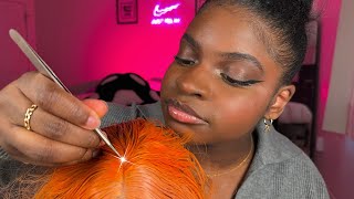 ASMR Plucking thoughts about your ex from your scalp 💆🏾‍♀️ scalp plucking hair brushing spraying [upl. by Mirth]