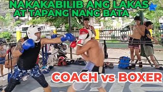 BOXER vs COACH maghanda kana COACH 😁😂 [upl. by Odrahcir]