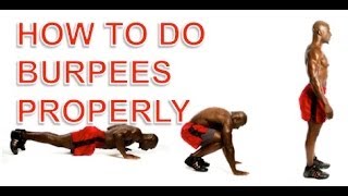 Burpees  How To Do Burpees and Avoid Common Injuries [upl. by Rosse]