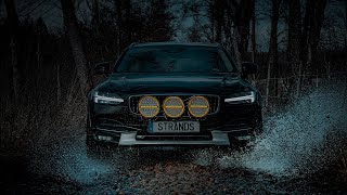 3X SIBERIA NIGHT RANGER 9quot MOUNTED ON VOLVO V90 AWD  STRANDS LIGHTING DIVISION [upl. by Einnaej289]