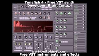 Tunefish 4  Free VST synth  vstplanetcom [upl. by Llennol]