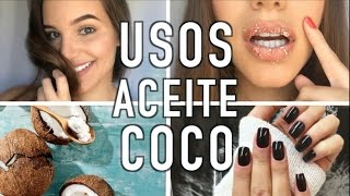 10 SORPRENDENTES USOS DEL ACEITE DE COCO [upl. by Eenrahc]