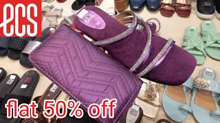 ecs flat 50 shoes amp bags sale  ecs annual sale [upl. by Dnomyad]