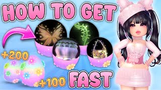 EASTER EVENT OUT How To FARM EGGS FAST in Royale 🏰 High Easter Event  ROBLOX [upl. by Amelita275]