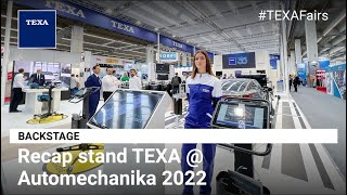 Recap stand TEXA  Automechanika 2022 [upl. by Eenimod]