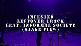 Leftover Crack Infested Feat Informal Society  Observatory North Park Stage View 2024 [upl. by Ayeki133]