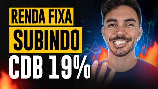 🔥CDB 19 IPCA1268 150 do CDI A MELHOR RENDA FIXA  Prefixado CDI ou inflação Onde investir [upl. by Wernsman]