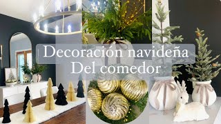 DECORACIÓN NAVIDEÑA DEL COMEDOR 🎄 [upl. by Secnarfyram211]