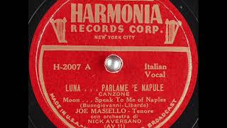 Luna parlame e Napule  Joe Masiello [upl. by Noraf]