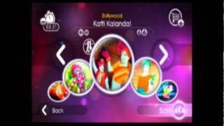 Wii Just Dance 2ALL SONGS SHOWN WITH PREVIEW [upl. by Sedruol]