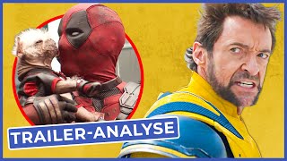 Deadpool 3 Alle WICHTIGEN Easter Eggs und Figuren erklärt  TrailerAnalyse [upl. by Vick]