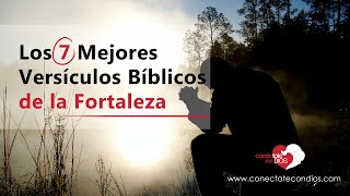 💪 Los 7 Mejores Versículos Bíblicos de la Fortaleza Textos de la Biblia de Fortalecimiento [upl. by Lontson]