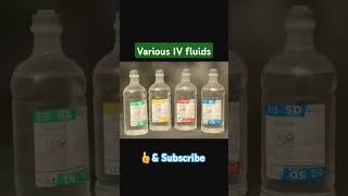 Types of IV fluids body saline human anatomy physiology [upl. by Asylla]