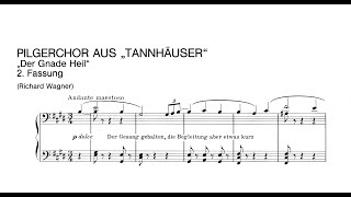 Liszt Orgelbearbeitung des Pilgerchors aus Wagners quotTannhäuserquot [upl. by Barri]