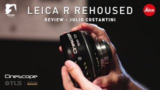 Lentes Leica R REHOUSED TLSCINESCOPE  Review GERAL Julio Costantini [upl. by Jangro239]