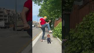 Giant CHUCKY Game in Real Life shorts [upl. by Ayala]