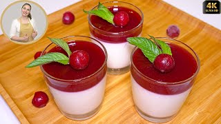 Десерт ПАННА КОТТА  Рецепт который вас покорит Как приготовить Десерт ПАНАКОТА Panna Cotta [upl. by Lemay]