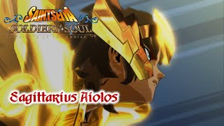 Saint Seiya Soldiers Soul sagittarius aiolos Battle of Gold [upl. by Dolora]