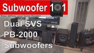 SVS PB2000 Ported Subwoofer Review [upl. by Borg]