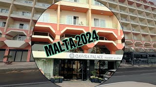 QAWRA PALACE HOTEL  MALTA 2024 [upl. by Lua]