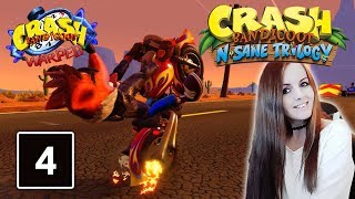 ROAD CRASH RAGE  Crash Bandicoot N Sane Trilogy Gameplay Walkthrough Part 4 [upl. by Siravaj325]