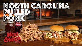 North Carolina Pulled Pork  Homemade Sweet Coleslaw [upl. by Jangro566]