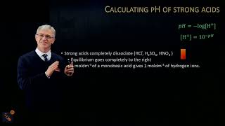 Acids bases and buffers  pH scale calculating pH of strong acids [upl. by Scholz]