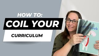 How to Bind Curriculum Using a ProClick and Regular Spiral Coils [upl. by Tletski797]