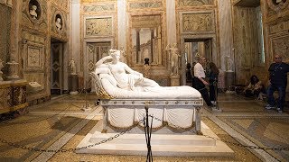 Explore the Borghese Gallery in Rome Italy [upl. by Merrili]