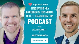 Kristian Ranta talks Integrating HRV Biofeedback into Mental Health [upl. by Atterual]