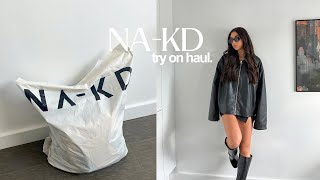 NAKD SPRING SUMMER TRY ON HAUL 2024  aesthetic amp minimal outfits [upl. by Anaic846]