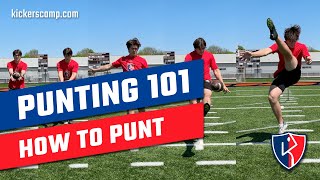 Punting 101 How to Punt [upl. by Allerus]