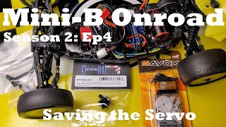 MiniB Onroad  Season 2 Ep 4 Hot Racing Servo Saver with Savox SH0257MGP Servo  More [upl. by Airdua772]