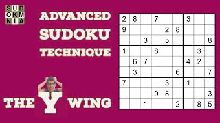 Advanced Sudoku Technique The YWing [upl. by Estrin373]